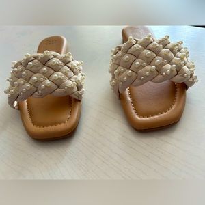 Pearl Sandal Slides